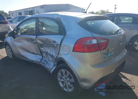 2013 Kia Rio Lx из США, поврежденный, VIN KNADM5A3XD6200220